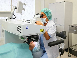 Laser correction for adults