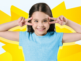 Convergent strabismus in children